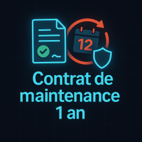 Maintenance PRESTASHOP 1 an