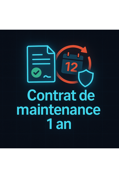 Maintenance WORDPRESS 1 an