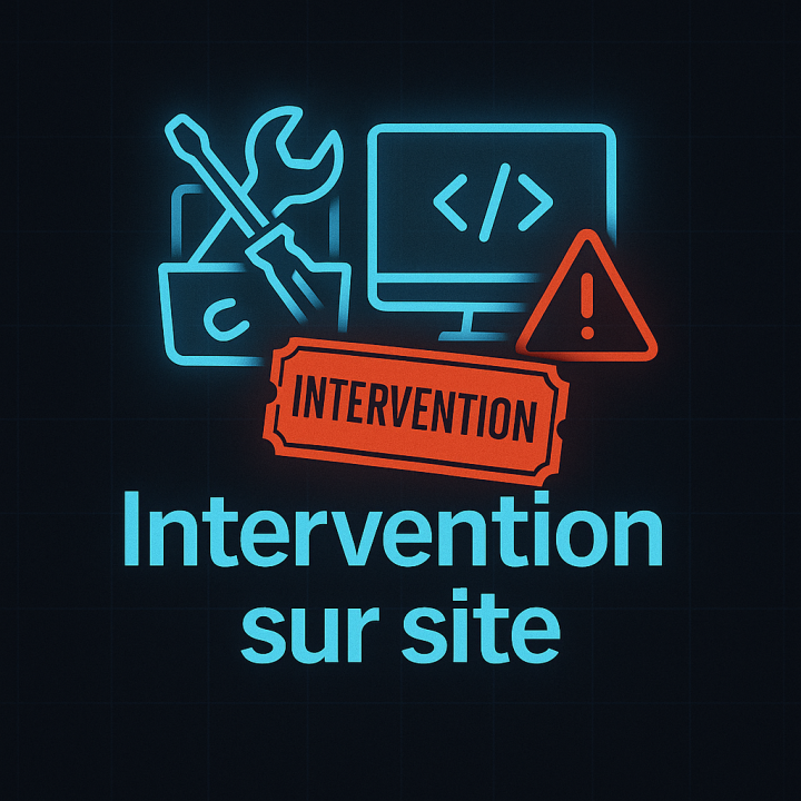 Intervention horaire sur votre site